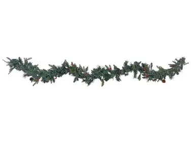Christmas Garland LED WHITEHORN 270 cm Dark Green