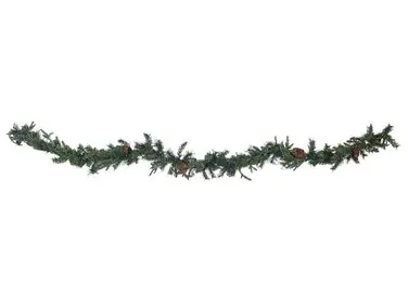 Christmas Garland LED KAMERUN 270 cm Green