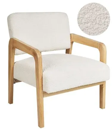 Armchair HJO Boucle Off-White