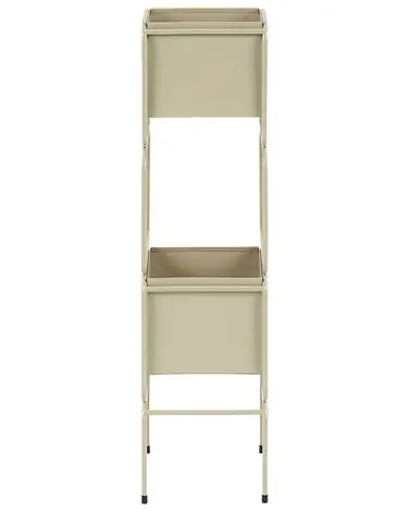 Soporte para macetas COTINUS Metal 20 cm Beige - Accesorios decorativos