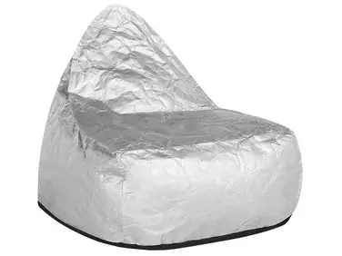 Bean Bag 200 L DROP 63 cm 75 cm Silver - Living Room