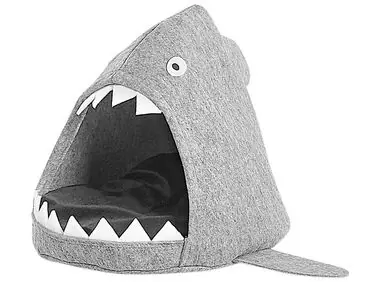 Cama para mascotas PIRANHA Fieltro Gris claro - Accesorios decorativos
