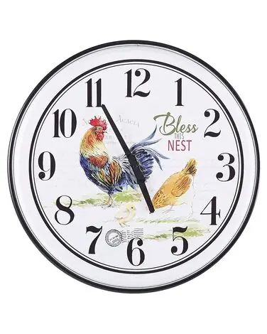 Reloj de pared HORW 48 cm Metal Multicolor - Accesorios decorativos