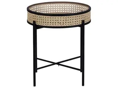 Mesa auxiliar VIENNA Negro - Sala de estar