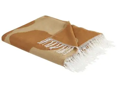 Blanket BANGRE 130 x 170 cm Orange - Home Accessories