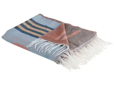 Manta RESHA 130 x 170 cm Multicolor - Accesorios decorativos