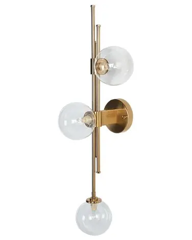 Wall Lamp TULIJA Gold Metal - Home Accessories
