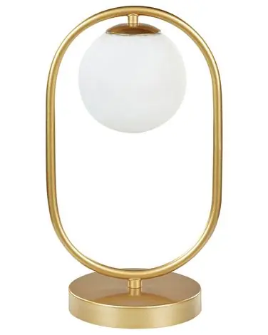 Lámpara de mesa YANKEE Metal Dorado - Accesorios decorativos