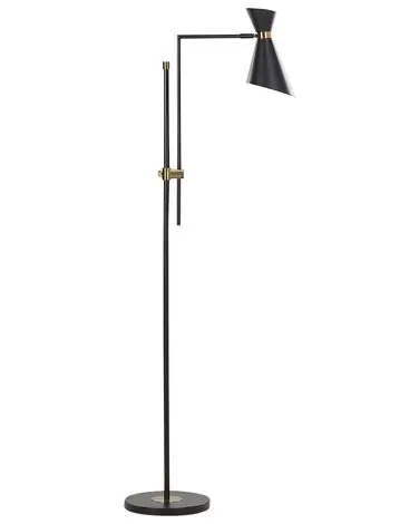 Lámpara de pie MELAWI Metal Negro - Accesorios decorativos