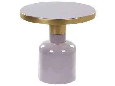Mesa auxiliar LOMITA Metal Violeta - Sala de estar