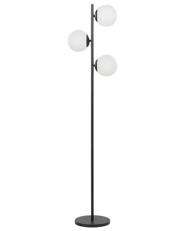 Lámpara de pie WADI Metal Negro - Accesorios decorativos