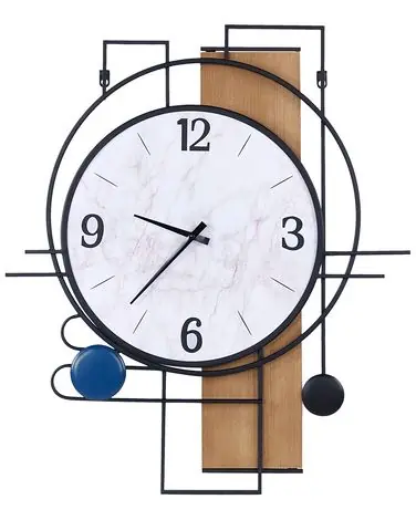 Reloj de pared TAVEL 60 cm Multicolor - Accesorios decorativos