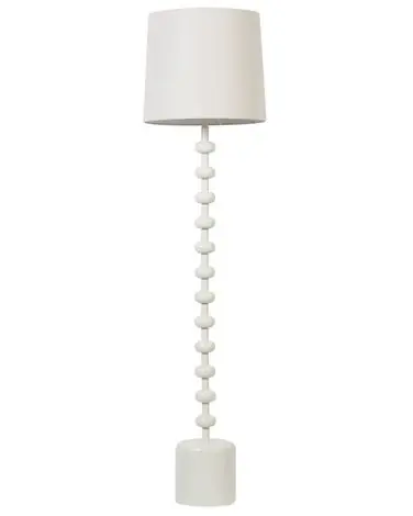 Lámpara de pie KRIOS Metal Blanco - Accesorios decorativos