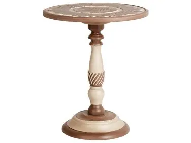 Mesa auxiliar EULO Madera de mango Marrón - Sala de estar