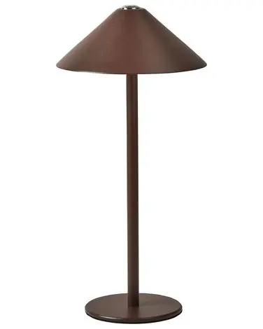 Lámpara LED inalámbrica de mesa FRANCOLI con regulador de intensidad Metal Marrón - Accesorios decorativos