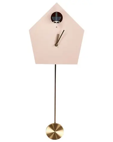 Reloj de pared ARBAZ 24 cm Rosa - Accesorios decorativos