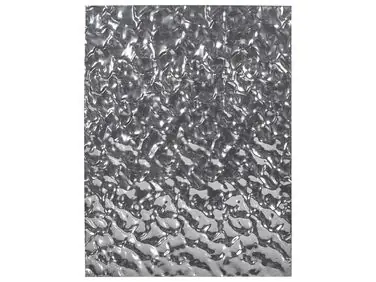 Decoración de pared COIMBRA Metal 79 cm Plateado - Accesorios decorativos