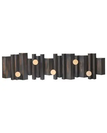 Wall Mounted Coat Rack ZILLAH Black - Living Room