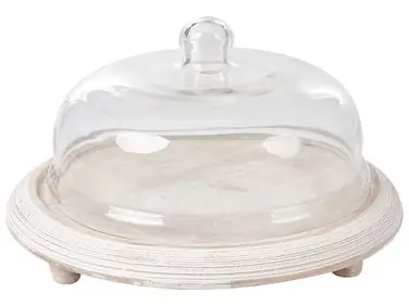 Soporte para tartas ZAGAZIG Madera de mango Marrón claro - Accesorios decorativos