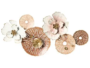 Wall Decor Flower GADOLINIUM Metal 45 cm Multicolour - Home Accessories