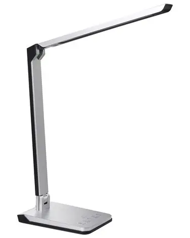 Lámpara LED de escritorio PICTOR con regulador de intensidad Plateado - Accesorios decorativos