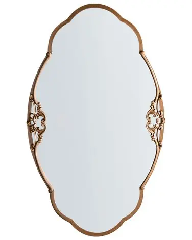 Espejo EPANNES 49 cm 84 cm Dorado - Accesorios decorativos