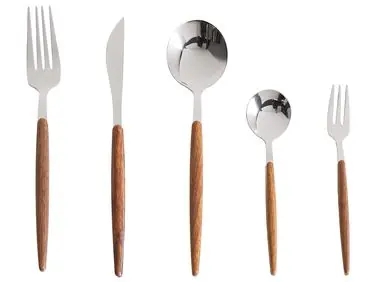 30 Piece Cutlery Set GEMELLI Silver - Home Accessories
