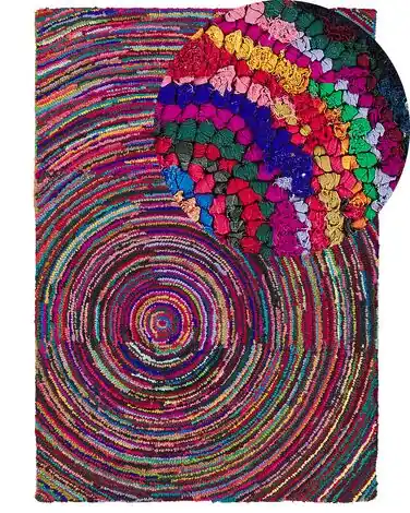 Alfombra MALATYA Multicolor 160 x 230 cm - Accesorios decorativos