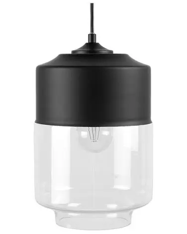 Lámpara colgante JURUA Vidrio Negro - Accesorios decorativos