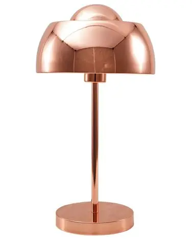 Lámpara de mesa SENETTE Metal Cobrizo - Accesorios decorativos