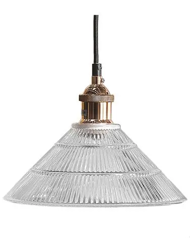 Lámpara colgante CURONE Vidrio Cobrizo - Accesorios decorativos
