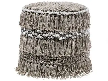 Puf NOIDA Algodón Beige - Sala de estar