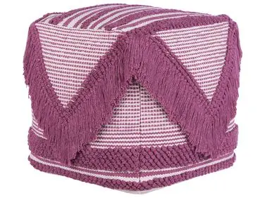Puf KOCHI Algodón Rosa - Sala de estar