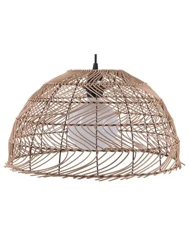 Lámpara colgante SELENGE Ratán Marrón claro - Accesorios decorativos