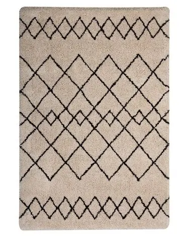 Alfombra HAVSA Beige 140 x 200 cm - Accesorios decorativos