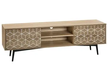 TV Stand TORVI Light Brown - Living Room
