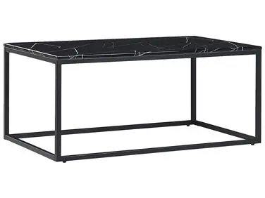 Mesa de centro DELANO Mármol negro - Sala de estar