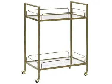 Carrito de cocina VENETA Metal Dorado - Comedor