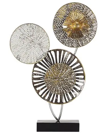 Figura decorativa URANIUM Metal Plateado - Accesorios decorativos