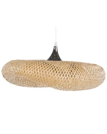 Lámpara colgante BOYNE Bambú Marrón claro - Accesorios decorativos