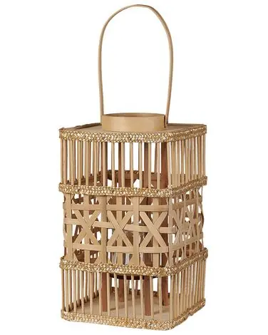 Linterna LUMBIS Bambú 54 cm Natural - Accesorios decorativos