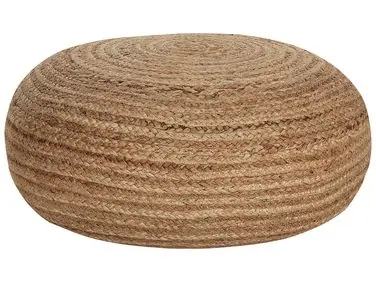 Puf TIFELT Yute Beige - Sala de estar