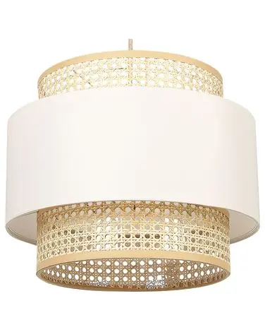 Lámpara colgante YUMURI Ratán Beige claro - Accesorios decorativos