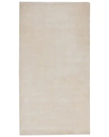 Alfombra GESI II Beige claro 80 x 150 cm Viscosa - Accesorios decorativos