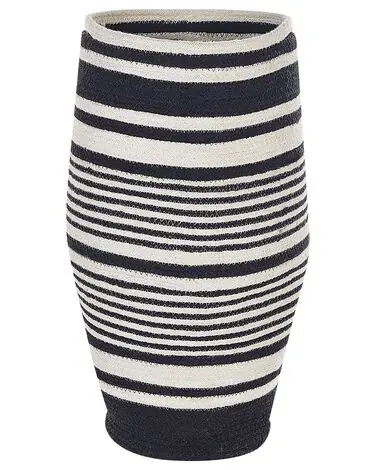 Basket ARRAH Cotton Black/ White - Home Accessories