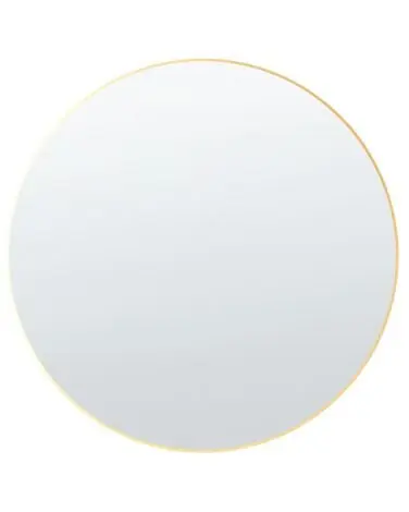 Wall Mirror ANNEMASSE 80 cm 80 cm Metal Gold - Home Accessories