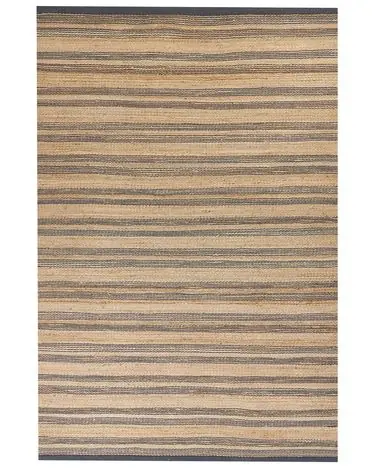 Alfombra BUDHO Beige 160 x 230 cm Yute - Accesorios decorativos