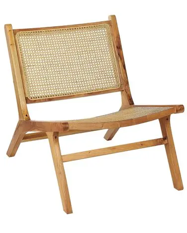 Armchair MIDDLETOWN Mahogany Natural - Living Room
