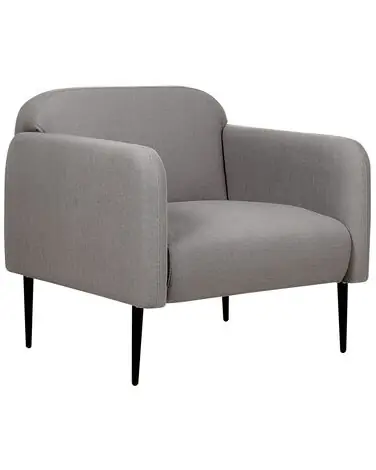 Armchair STOUBY Linen Grey - Living Room