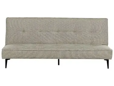 Sofa Bed 3 Seater ESSVIK Fabric Light Green - Living Room